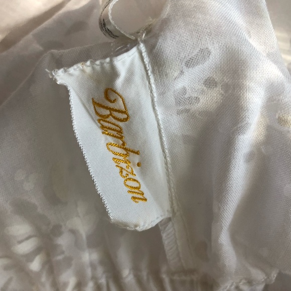 SOLD! Vintage romantic Barbizon maxi bridal nightgown - Picture 8 of 10